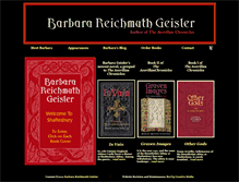 Tablet Screenshot of barbarageisler.com